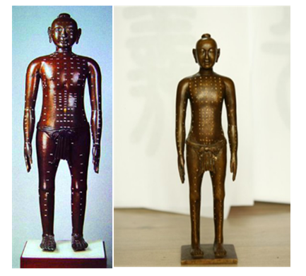 仿清代光緒針灸銅人模型(真銅全銅、高170CM)